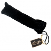 Двусторонний стеклянный фаллос с синей спиралью - 21 см. - Sexus купить с доставкой в интернет-магазине Orgasmix в Иваново Двусторонний стеклянный фаллос с синей спиралью - 21 см. - Sexus