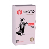 Тонкие презервативы OKOTO Ultra Thin - 12 шт. - Sitabella - купить с доставкой в Иваново