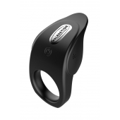 Черное эрекционное виброкольцо Vibro Lust Ring - MALESATION - в Иваново купить с доставкой