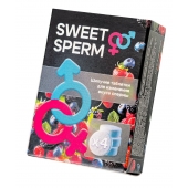 Шипучие таблетки для мужчин Sweet Sperm для изменения вкуса спермы (4 шт. по 0,5 гр.) - Капиталпродукт - купить с доставкой в Иваново
