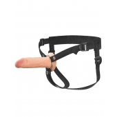 Полый страпон на ремнях 6’’ Hollow Silicone Strap-on - Pipedream - купить с доставкой в Иваново