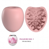 Розовый мастурбатор-яйцо Pleasure Egg I - Baile - в Иваново купить с доставкой