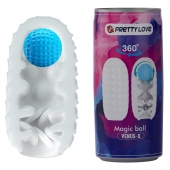 Мастурбатор с шариком внутри Magic ball - Baile - в Иваново купить с доставкой