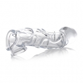 Прозрачная насадка для увеличения члена 2 Inch Clear Extender Sleeve - XR Brands - в Иваново купить с доставкой