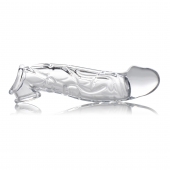 Прозрачная насадка для увеличения члена 2 Inch Clear Extender Sleeve - XR Brands - в Иваново купить с доставкой