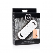 Комплект из 6 прозрачных эрекционных колец Ring Master Custom Ball Stretcher Kit - XR Brands - в Иваново купить с доставкой