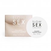 Массажная свеча для всего тела Slow Sex - 50 гр. - Bijoux Indiscrets - купить с доставкой в Иваново