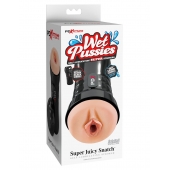 Мастурбатор-вагина в колбе Super Juicy Snatch - Pipedream - в Иваново купить с доставкой
