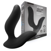 Черный вибромассажер простаты 3,5’’ Curve P-spot Massager - 12 см. - Erokay - в Иваново купить с доставкой