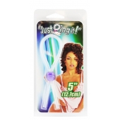Прозрачное лассо с фиолетовой бусиной SILICONE COCK RING WITH BEAD LAVENDER - NMC - в Иваново купить с доставкой