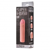 Фаллоудлинитель SUPER HERO Tempter - 16 см. - Lola Games - в Иваново купить с доставкой