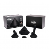Конусный вибромассажер Cowgirl Cone с 2 насадками - CowGirl - купить с доставкой в Иваново