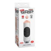 Мастурбатор-вагина Extreme Toyz Mega Grip Vibrating Stroker Mouth - Pipedream - в Иваново купить с доставкой