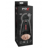 Мастурбатор-вагина с вибрацией Dirty Talk Starter Stroker - Pipedream - в Иваново купить с доставкой