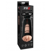 Мастурбатор-вагина с вибрацией Vibrating Mega Milker - Pipedream - в Иваново купить с доставкой
