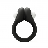 Черное эрекционное кольцо Zippy Vibrating Ring With Bullet - Adrien Lastic - в Иваново купить с доставкой