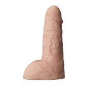 Телесный фаллоудлинитель с мошонкой Cock Next - 19 см. - LOVETOY (А-Полимер) - в Иваново купить с доставкой