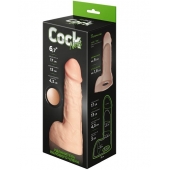 Телесный фаллоудлинитель с мошонкой Cock Next - 17 см. - LOVETOY (А-Полимер) - в Иваново купить с доставкой
