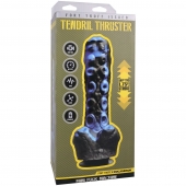 Черно-синяя мини-машина на присоске Tendril Thruster - 21,6 см. - Doc Johnson - купить с доставкой в Иваново