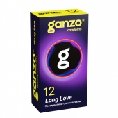 Презервативы с анестетиком для продления удовольствия Ganzo Long Love - 12 шт. - Ganzo - купить с доставкой в Иваново