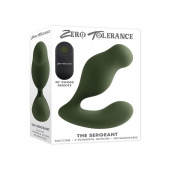 Вибромассажер простаты The Sergeant цвета хаки - Zero Tolerance - в Иваново купить с доставкой