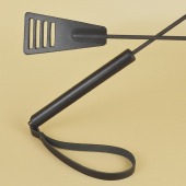 Черный кожаный стек «Сириус» - 60 см. - Sitabella - купить с доставкой в Иваново