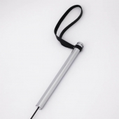 Черный стек с металлической ручкой - Crazy Handmade - купить с доставкой в Иваново