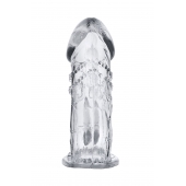 Прозрачная насадка на пенис Uco - 13 см. - A-toys - в Иваново купить с доставкой