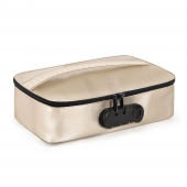 Золотистая сумочка для хранения игрушек Discreet Box - Dorcel - купить с доставкой в Иваново