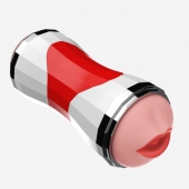 Двусторонний мастурбатор в колбе Power Grip Cup - вагина и ротик - Boys of Toys - в Иваново купить с доставкой