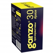 Ароматизированные презервативы Ganzo Juice - 30 шт. - Ganzo - купить с доставкой в Иваново