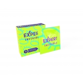 Ультратонкие презервативы Expert Invisible - 3 шт. - Expert - купить с доставкой в Иваново