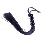 Черная силиконовая плеть - 37 см. - Boys of Toys - купить с доставкой в Иваново