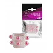 Прозрачная насадка на пенис с цветными шариками - Erowoman-Eroman - в Иваново купить с доставкой