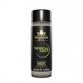 Массажное масло c ароматом тропических фруктов Massage Oil - 100 мл. - HOT - купить с доставкой в Иваново