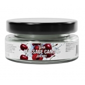 Массажная свеча «Спелая вишня» - 50 мл. - SGAN - купить с доставкой в Иваново