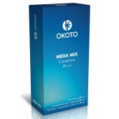 Презервативы OKOTO Mega Mix - 18 шт. - Sitabella - купить с доставкой в Иваново