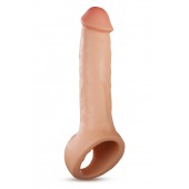 Телесная насадка-удлинитель Thrive 8.75 Inch Realistic Penis Extender Sleeve - 22,2 см. - Blush Novelties - в Иваново купить с доставкой