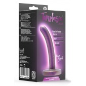 Фиолетовая насадка с гладкой поверхностью Surrender 4.75 Inch Beginner Pegging Dildo - 12 см. - Blush Novelties - купить с доставкой в Иваново
