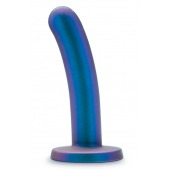 Синяя насадка с гладкой поверхностью Surrender 5.75 Inch Intermediate Pegging Dildo - 14,6 см. - Blush Novelties - купить с доставкой в Иваново