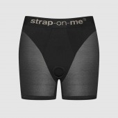 Трусики-шорты для фиксации насадок Strap-on-me Harness Lingerie Halo - size XL - Strap-on-me - купить с доставкой в Иваново