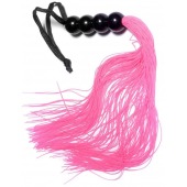 Розовая силиконовая плеть - 35,5 см. - Boys of Toys - купить с доставкой в Иваново