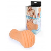 Эластичный мастурбатор в виде вагины телесного цвета - Sexy Girl - в Иваново купить с доставкой