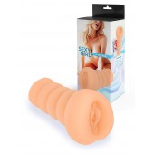 Телесный мастурбатор в виде вагины с узким входом - Sexy Girl - в Иваново купить с доставкой