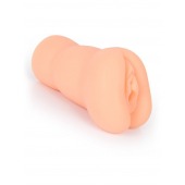 Телесный мастурбатор-вагина с 2 эрекционными кольцами в комплекте - Sexy Girl - в Иваново купить с доставкой