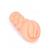 Телесный мастурбатор-вагина с вибропулей и эрекционными кольцами в комплекте - Sexy Girl - в Иваново купить с доставкой