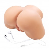 Телесный мастурбатор Olivia с 2 любовными отверстиями - Baile - в Иваново купить с доставкой