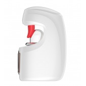 Белый мастурбатор с язычком и возвратно-поступательными движениями - Secwell - в Иваново купить с доставкой