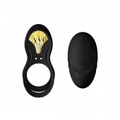 Черное эрекционное виброкольцо Bayek с пультом ДУ - Zalo - в Иваново купить с доставкой