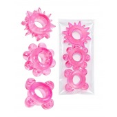 Комплект из 3 розовых эрекционных колец - Erowoman-Eroman - в Иваново купить с доставкой